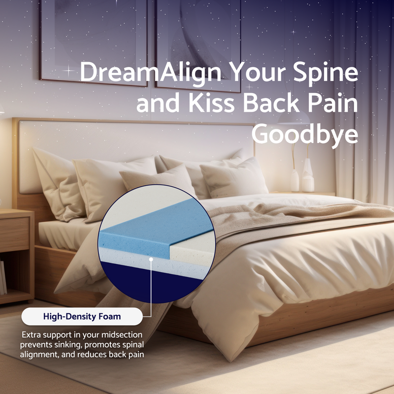 DreamAlign Back Relief Mattress Topper